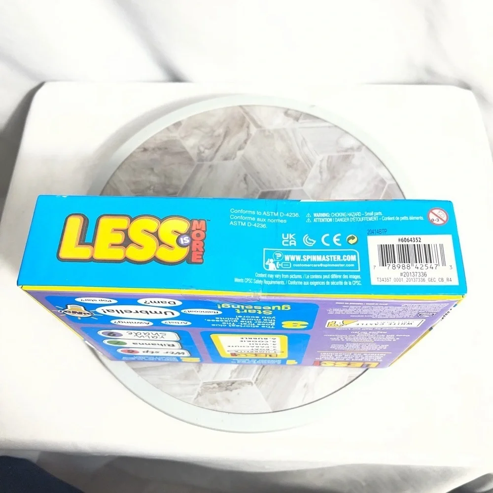 Less Is More Family Party Guessing Game By Spin Master